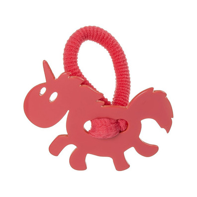 Coletero unicornio mediano acetato Siena - Coral- Coral