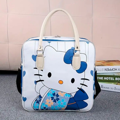 Bolsa de aseo grande con asas Hello Kitty