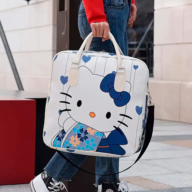 Bolsa de aseo grande con asas Hello Kitty