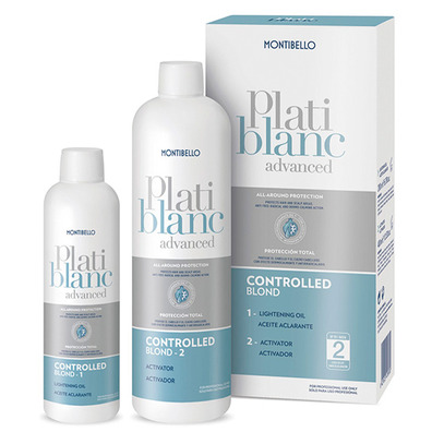 Decoloración Platiblanc Advanced Controlled Blond Montibello